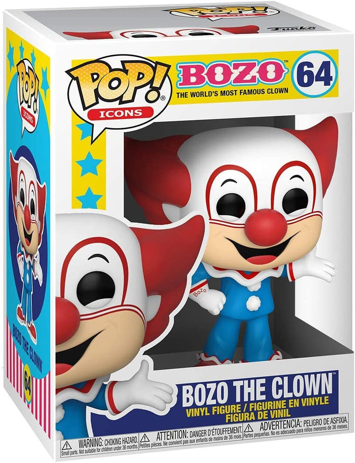 Funko Pop! Icons: Bozo The Clown Vinyl Figure