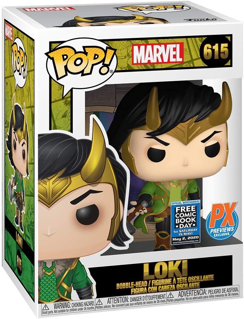 Funko Pop! Marvel Loki PX Exclusive 2020 #615 Vinyl Figure