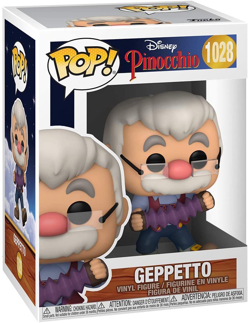 Funko Pop! Disney: Pinocchio - Geppetto with Accordion Vinyl Figure