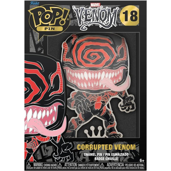 Funko Pop! Sized Pin Marvel: Venom Corrupted