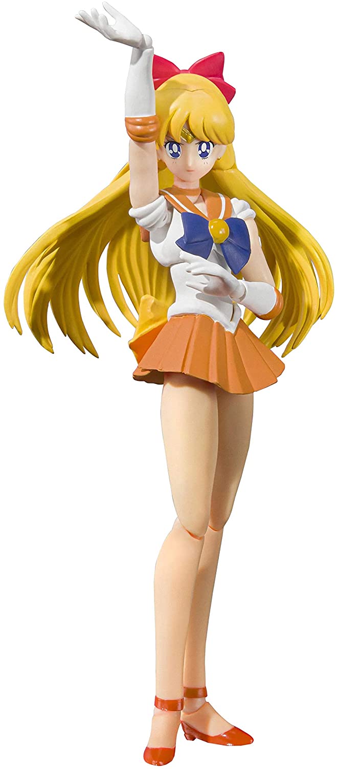 Sailor Venus Animation Color Edition Pretty Guardian Sailor Moon Bandai Tamashi Nations S.H. Figuarts