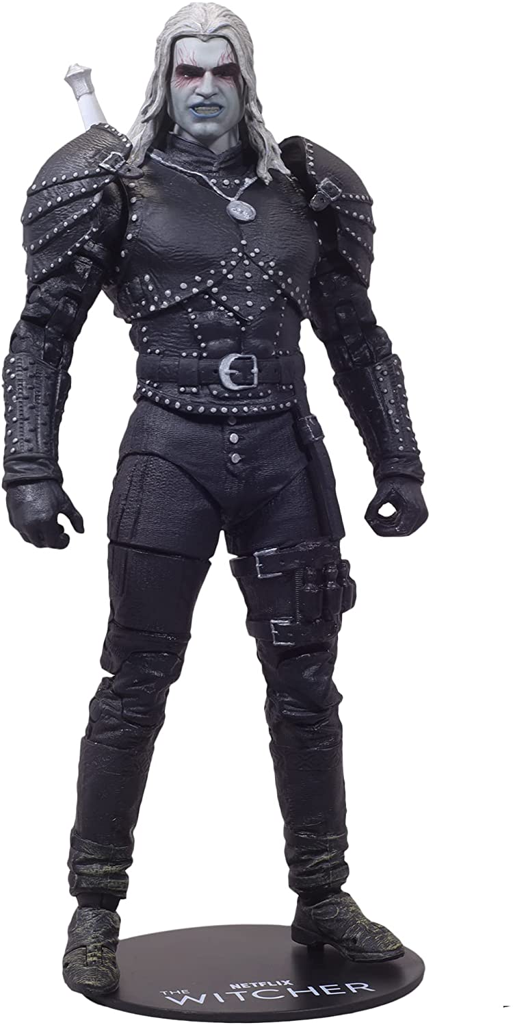McFarlane Toys Netflix The Witcher Geralt of Rivia Witcher Mode Season 2 7" Action Figure with Accessories