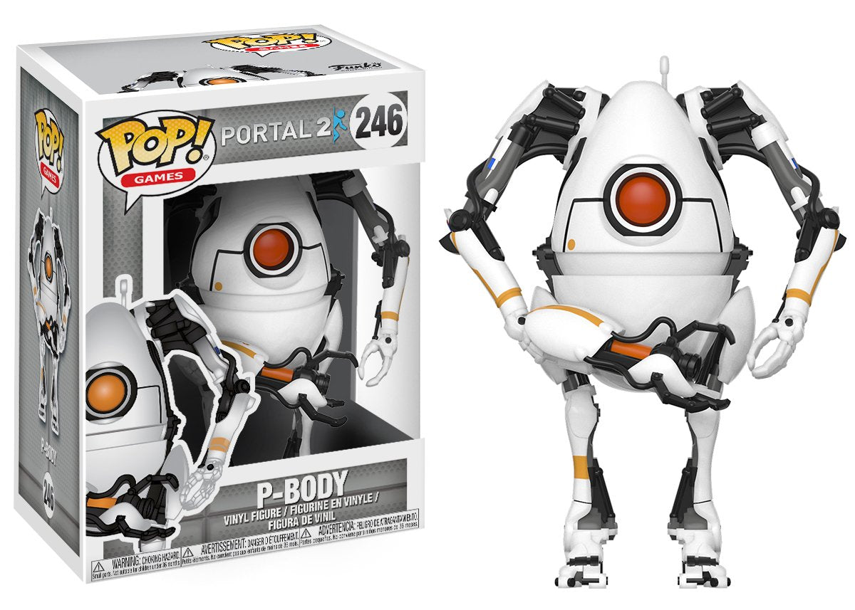 Funko Pop Games Portal P-Body Vinyl Action Figure