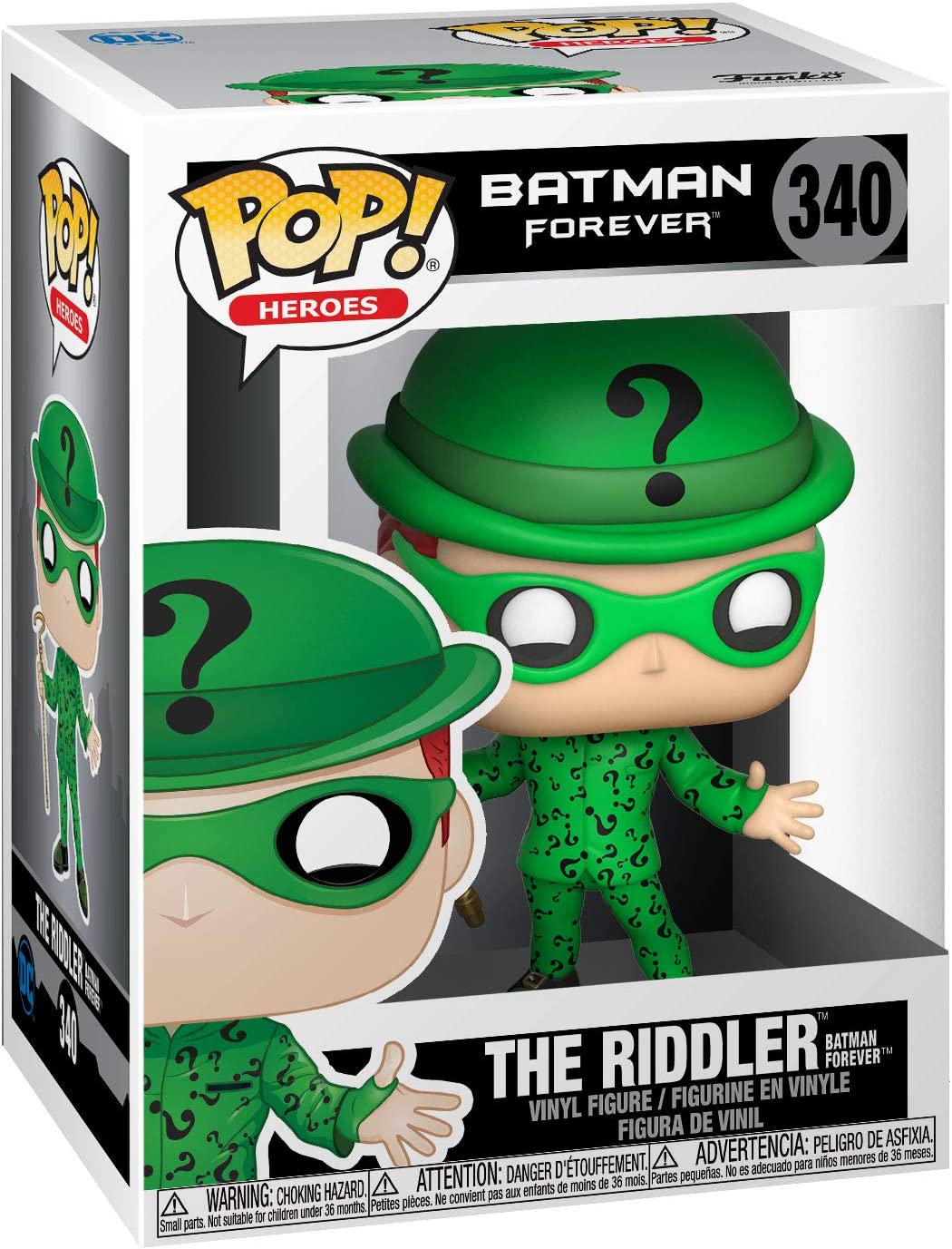 Funko Pop! Heroes: Batman Forever- Riddler Vinyl Figure