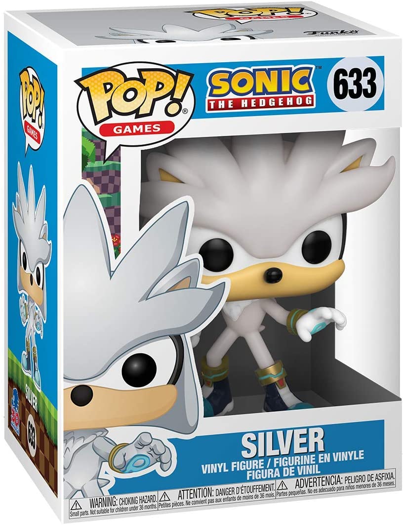 Funko POP Games: Sonic 30th Anniversary - Silver The Hedgehog Vinyl Figure