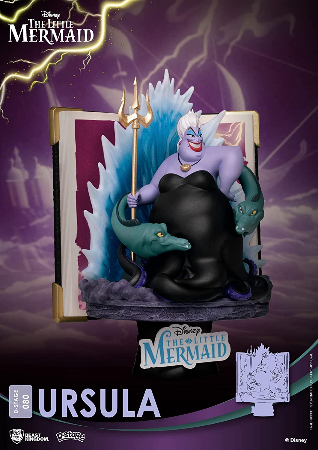 Beast Kingdom Disney Story Book Series: Ursula DS-080 D-Stage Statue