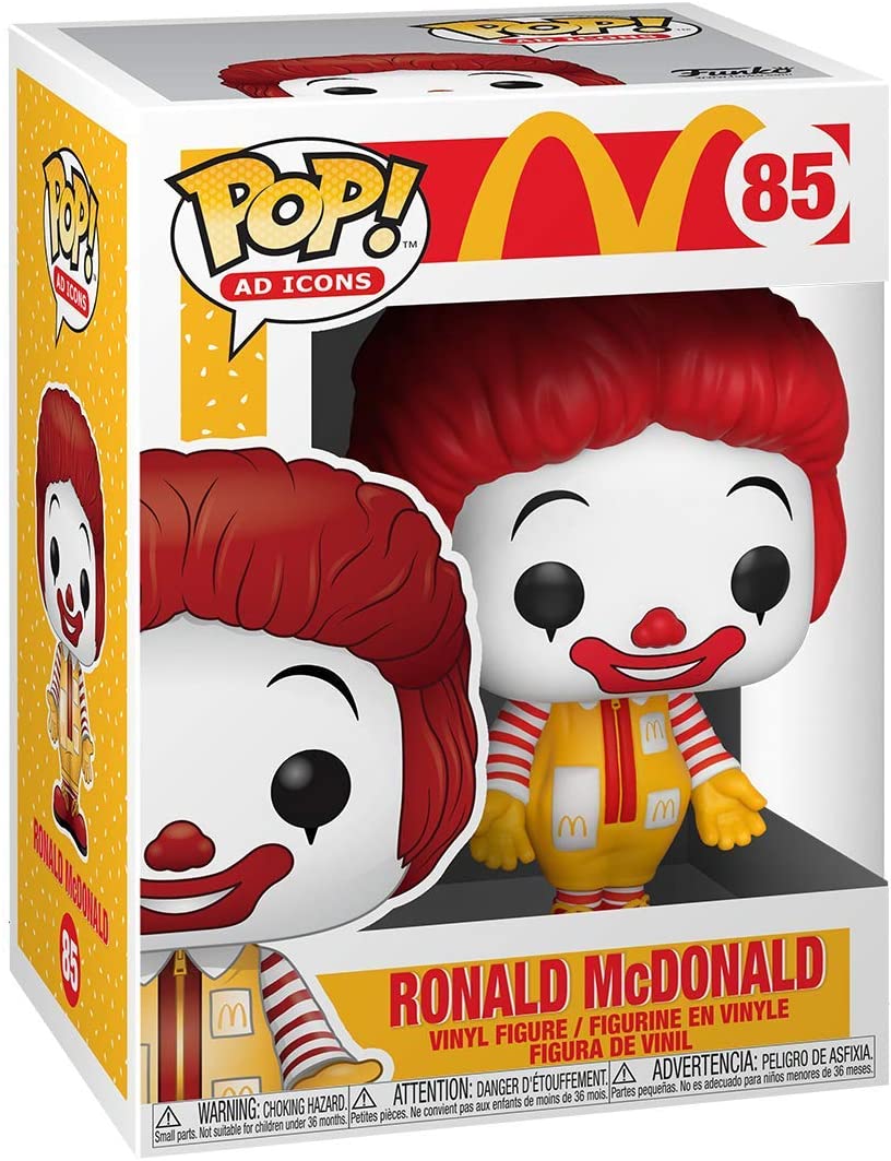 Funko POP Ad Icons: McDonald's - Ronald McDonald Vinyl Figure
