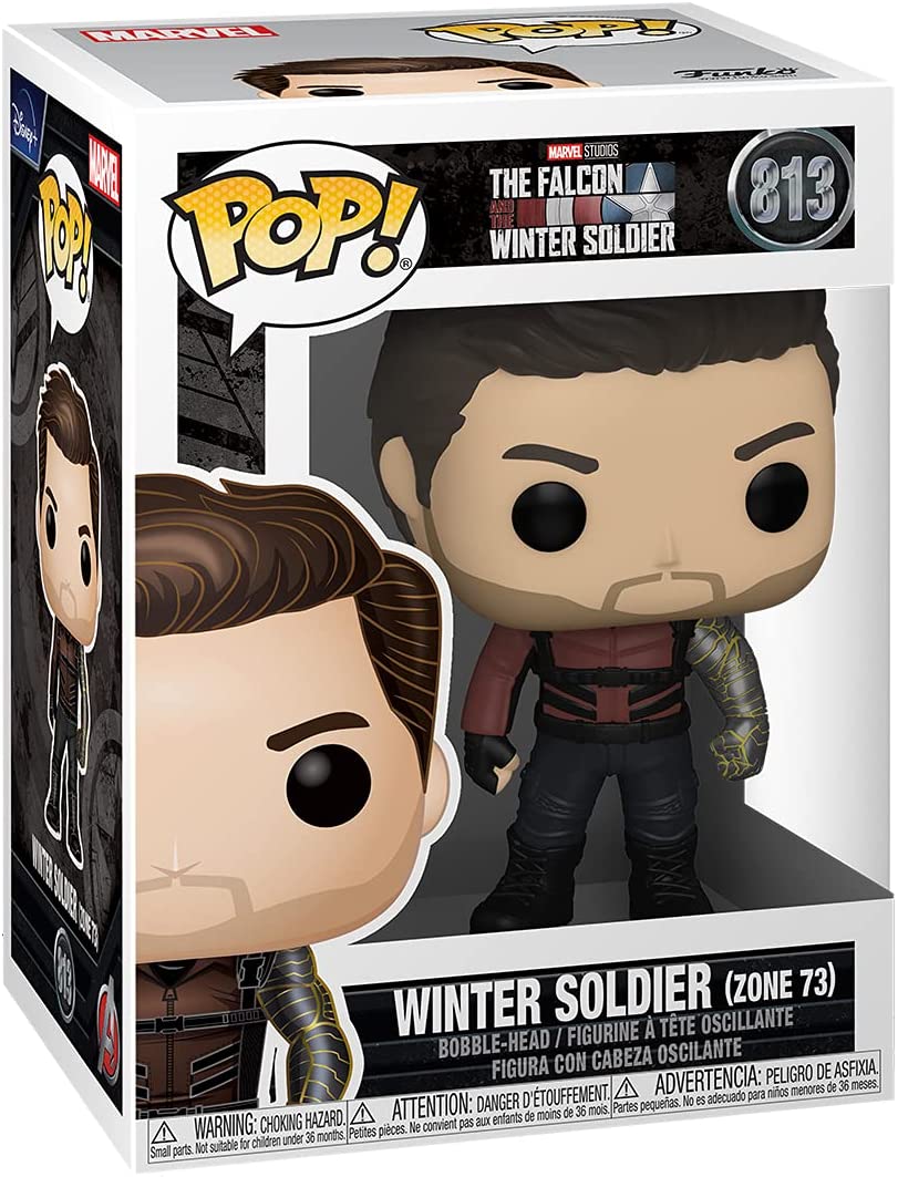 Funko Pop! Marvel: Falcon and The Winter Soldier - Winter Soldier Zone 73 Vinyl Figure