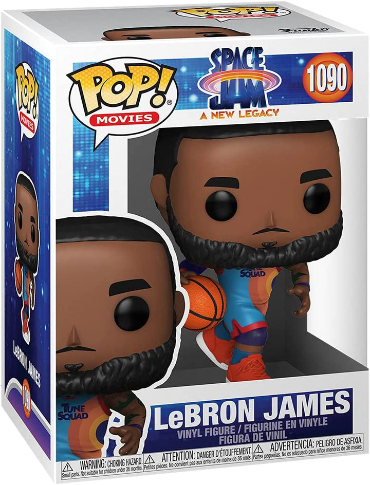 Funko Pop! Movies: Space Jam, A New Legacy - Lebron James Dribbling Vinyl Figure