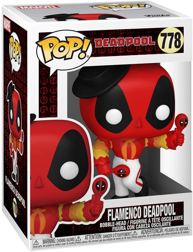 Funko Pop! Marvel: Deadpool 30th - Flamenco Deadpool Vinyl Figure
