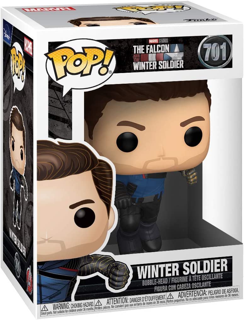 Funko Pop! Marvel: The Falcon and The Winter Soldier - Winter Soldier Vinyl Figure