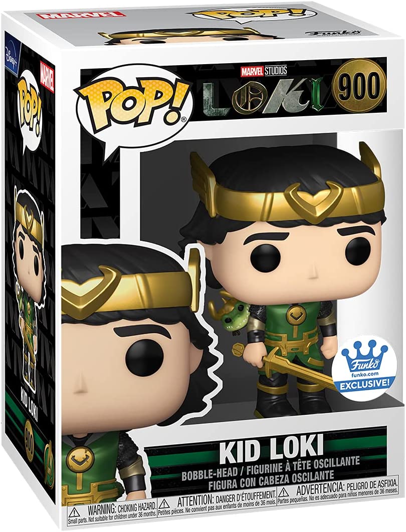 Funko Pop! Marvel Studios Loki - Kid Loki Metallic Exclusive Vinyl Figure