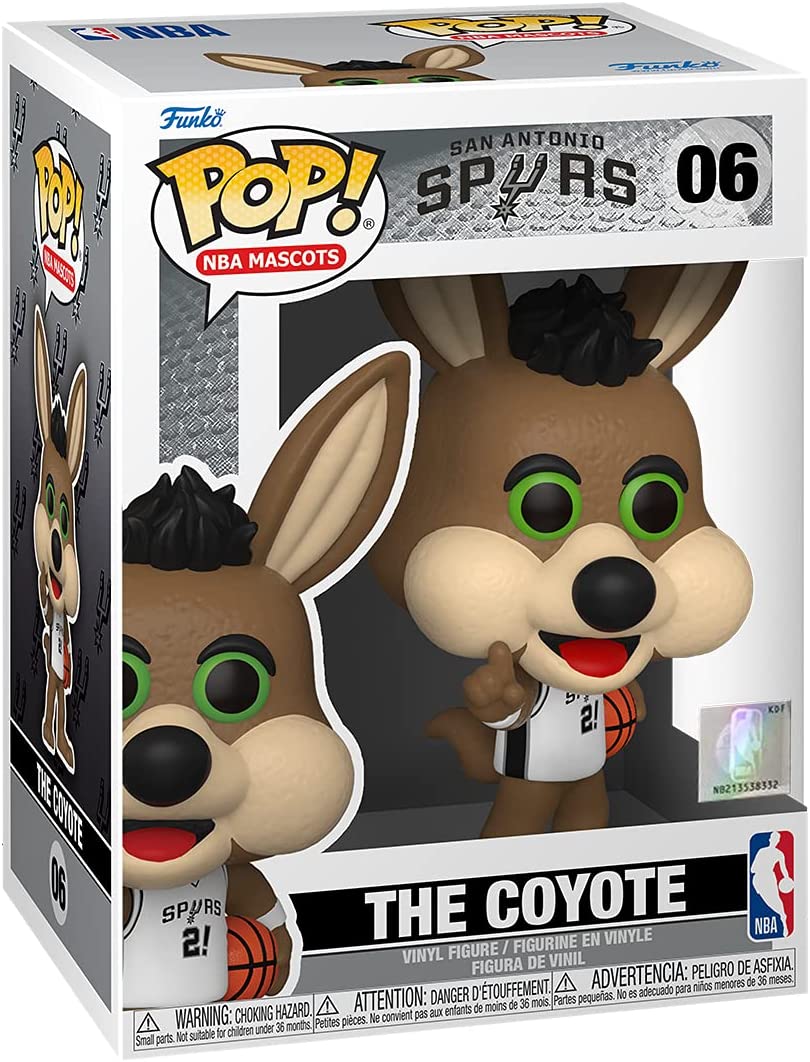 Funko Pop! NBA Mascots: San Antonio - The Coyote Collectible Vinyl Figure