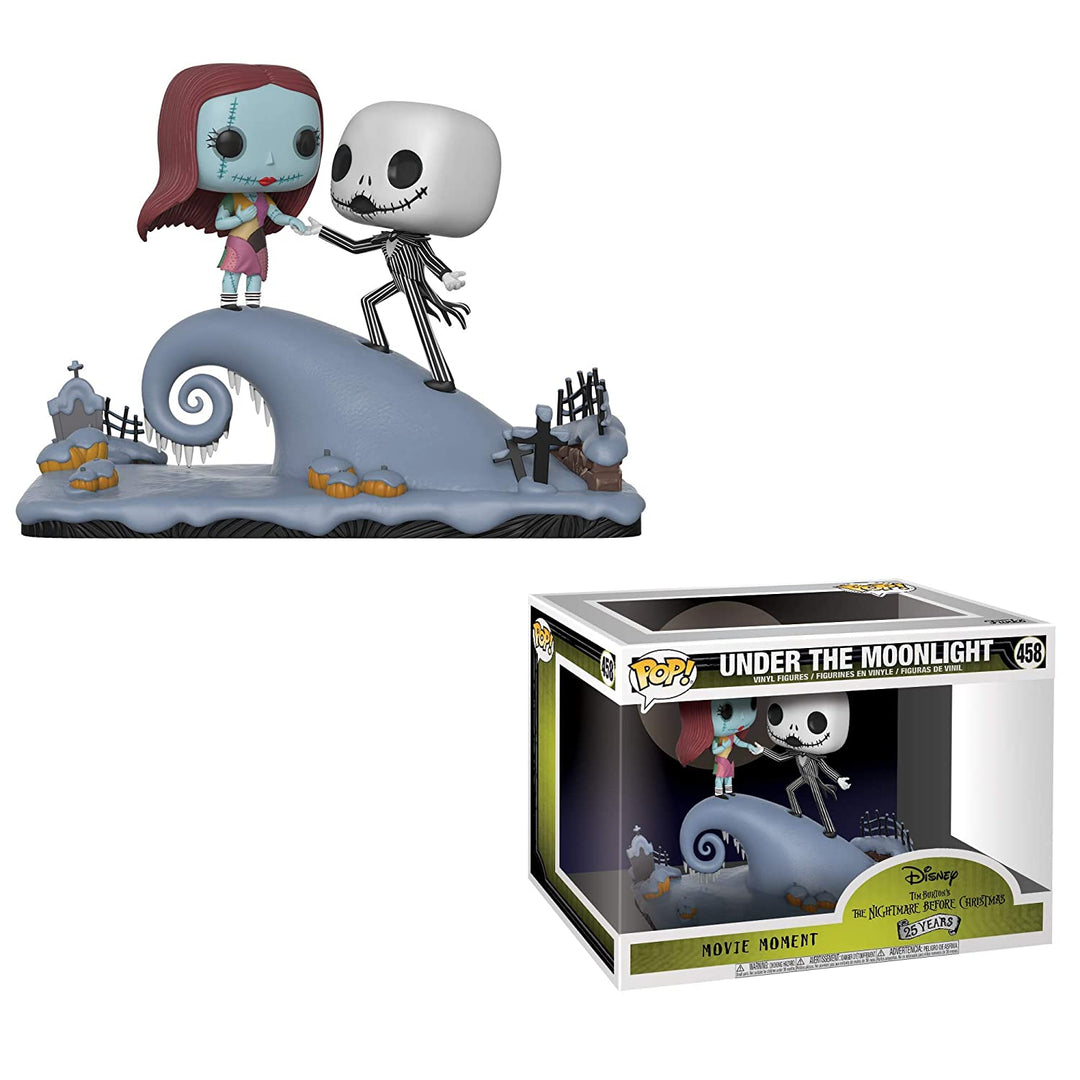 Funko Pop Movie Moment Nightmare Before Christmas - Jack and Sally On The Hill Vinyl Figure