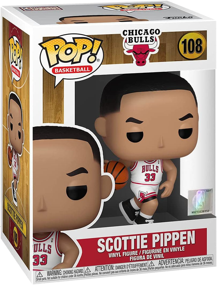 Funko Pop! NBA: Legends - Scottie Pippen Chicago Bulls Home Jersey Vinyl Figure