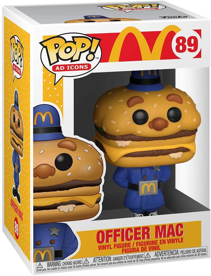 Funko Pop! Ad Icons: McDonald's - Officer Big Mac Vinyl Figure