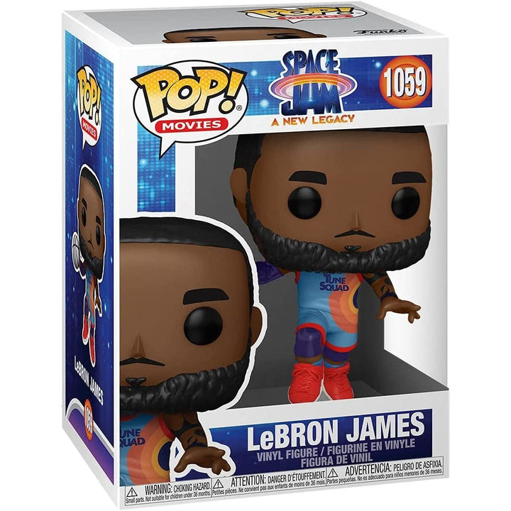 Funko Pop! Movies: Space Jam, A New Legacy - Lebron James Jumping Vinyl Figure