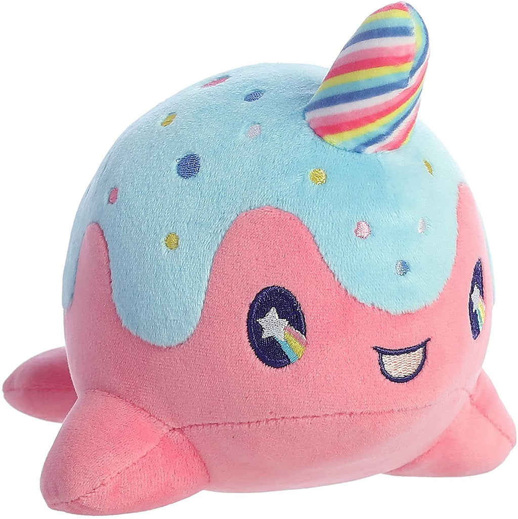 Aurora - Tasty Peach - 7" Lollipop Nomwhal Plush