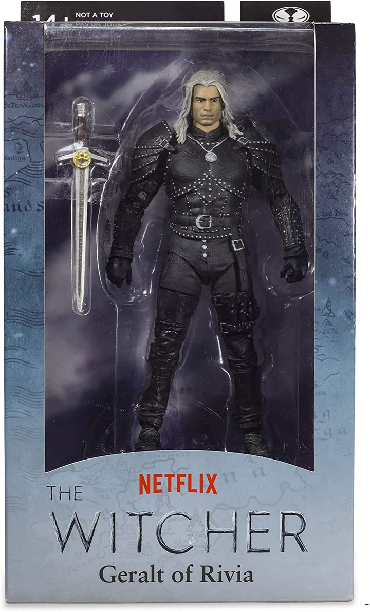 McFarlane Toys Netflix The Witcher Geralt of Rivia Season 2 7" Action Figure with Accessories