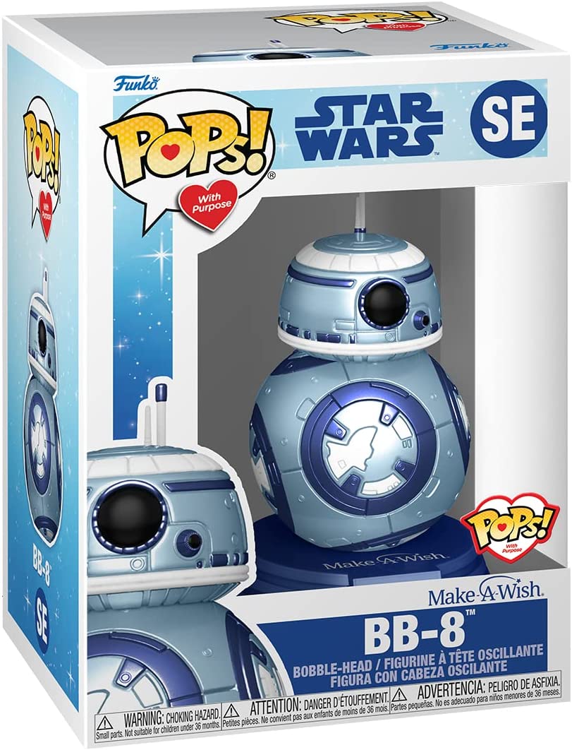 Funko Pop! Star Wars: Make Awish - BB-8 Metallic Vinyl Figure