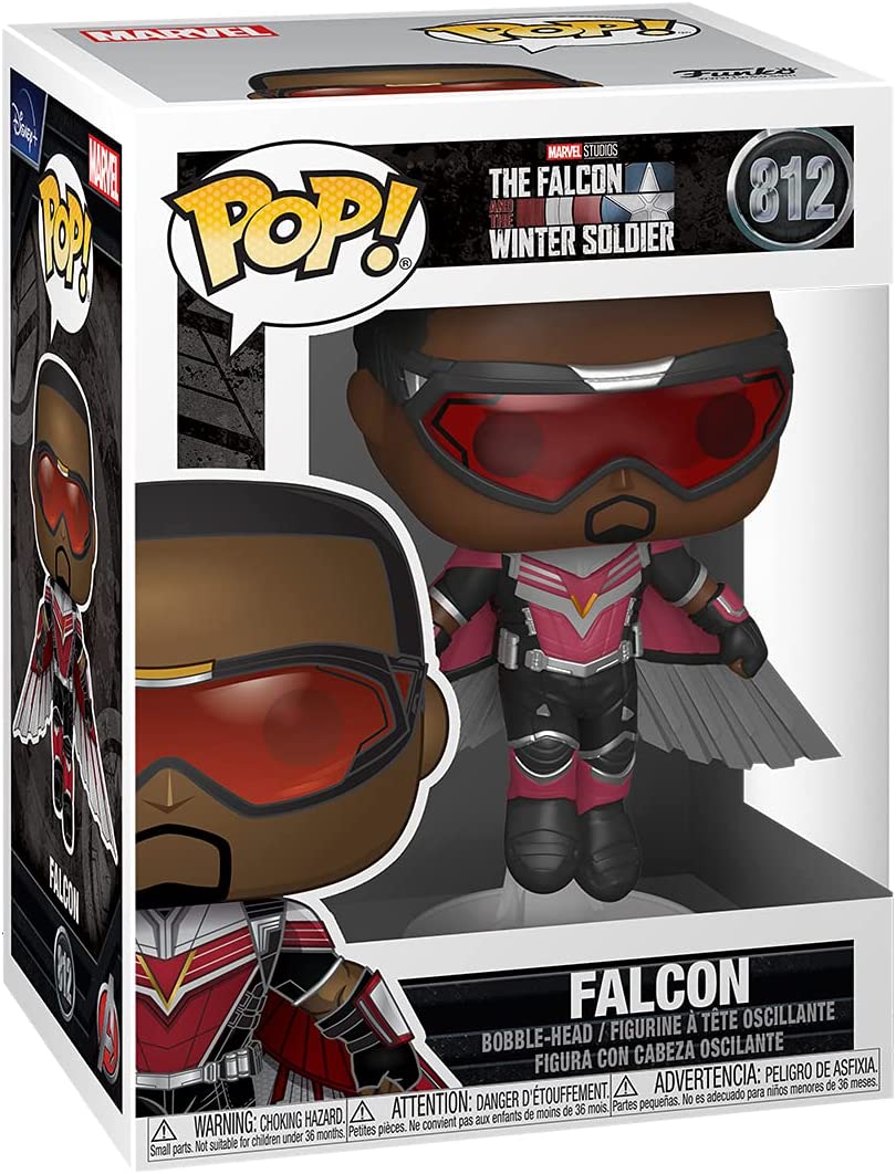 Funko Pop! Marvel: The Falcon and The Winter Soldier - Falcon Flying Vinyl Figure