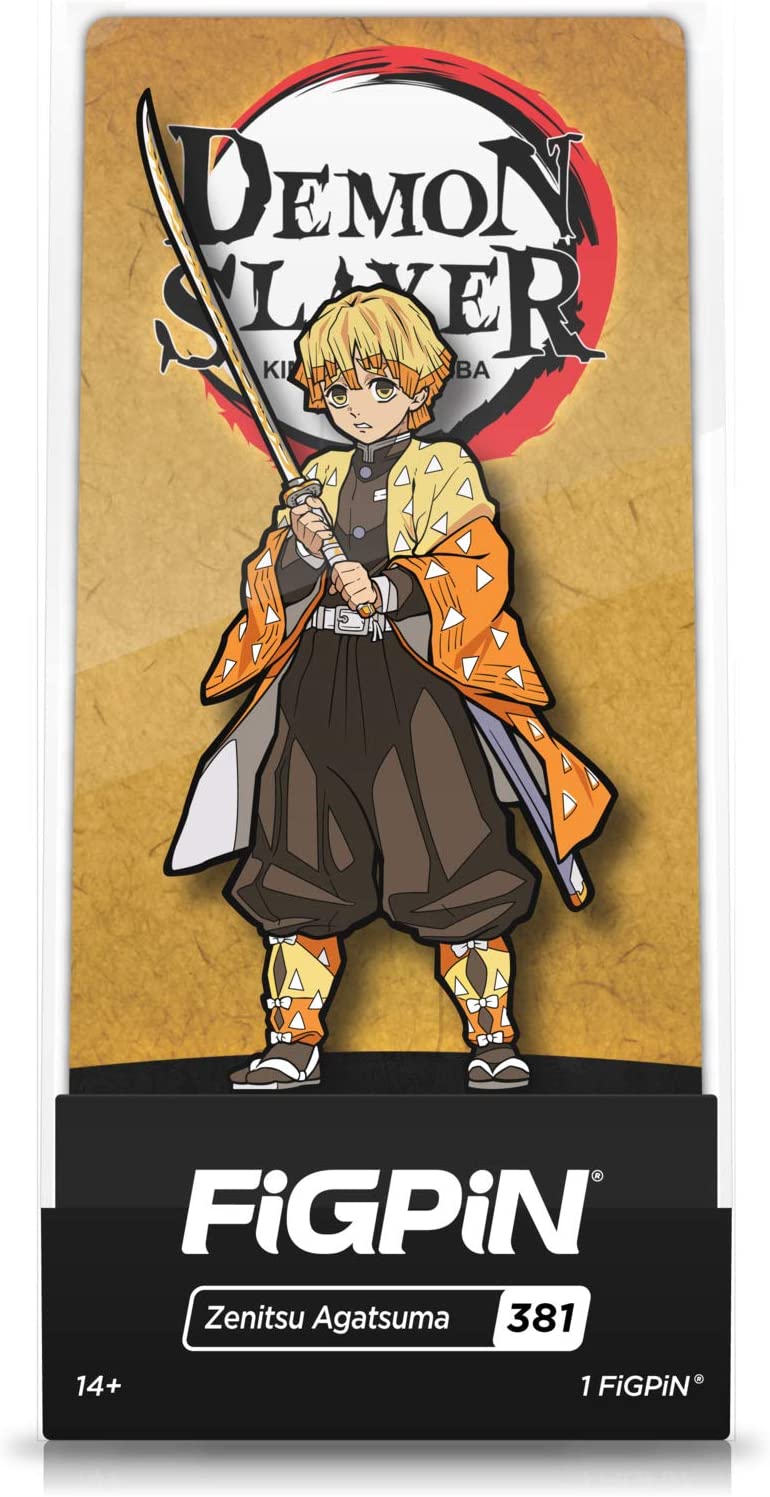 FiGPiN Demon Slayer - Zenitsu Agatsuma Enamel Pin