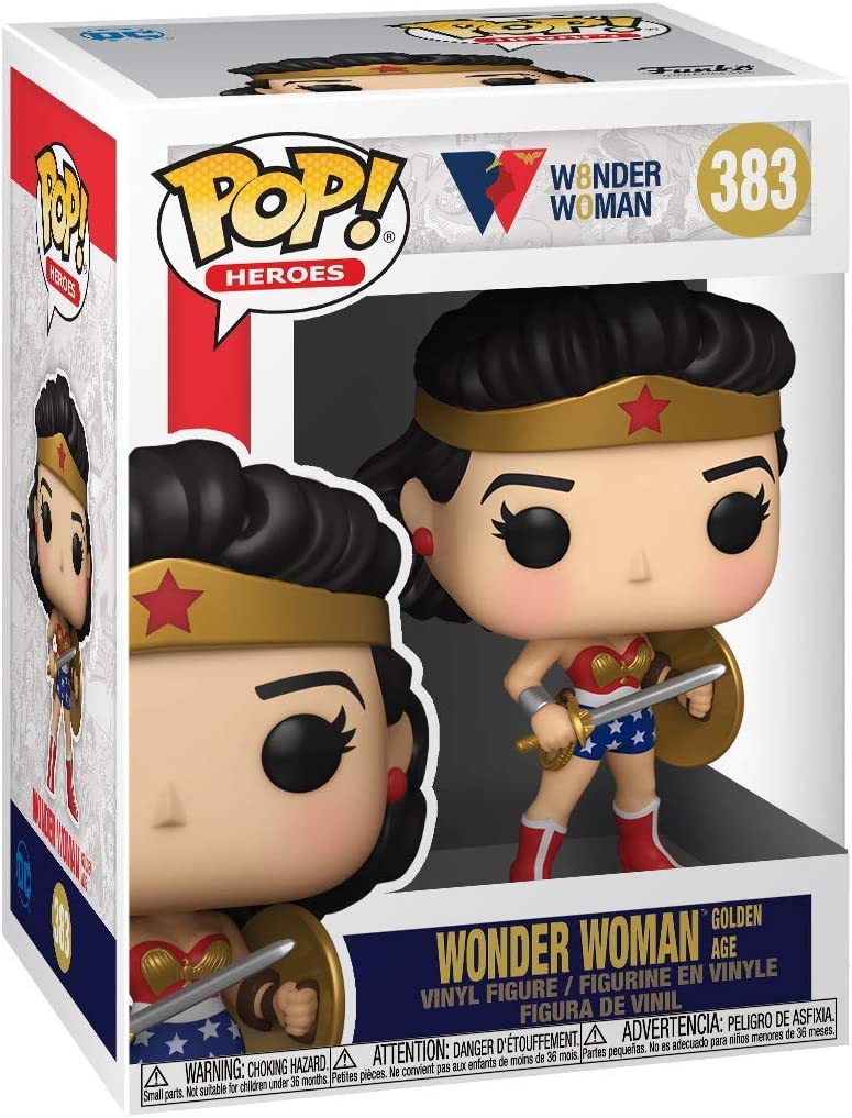 Funko Pop! Heroes: Wonder Woman 80th - Wonder Woman Golden Age Vinyl Figure