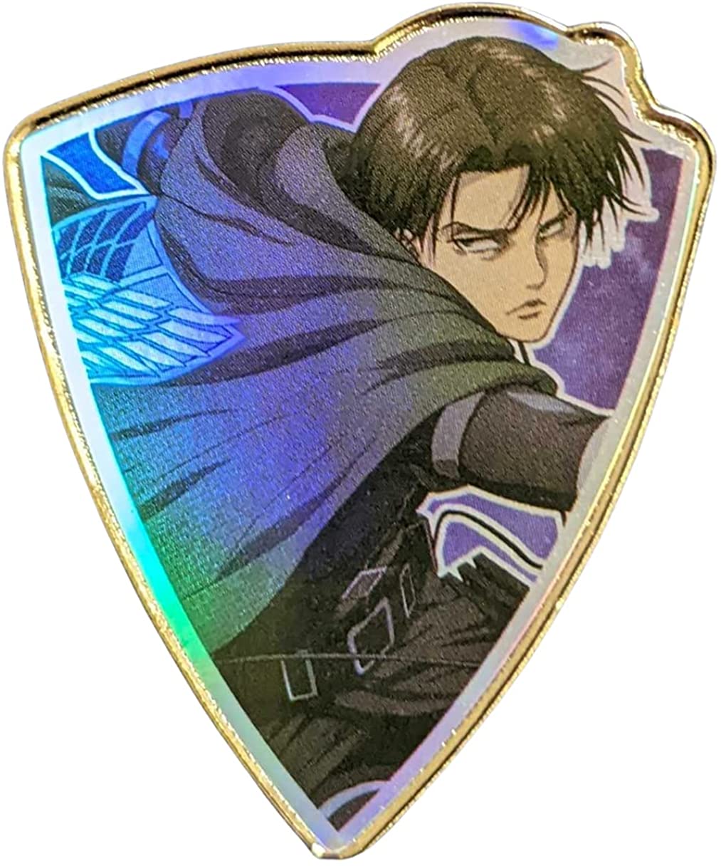 Captain Levi - Foil Shield Series - Attack on Titan Pin Zen Monkey Studios