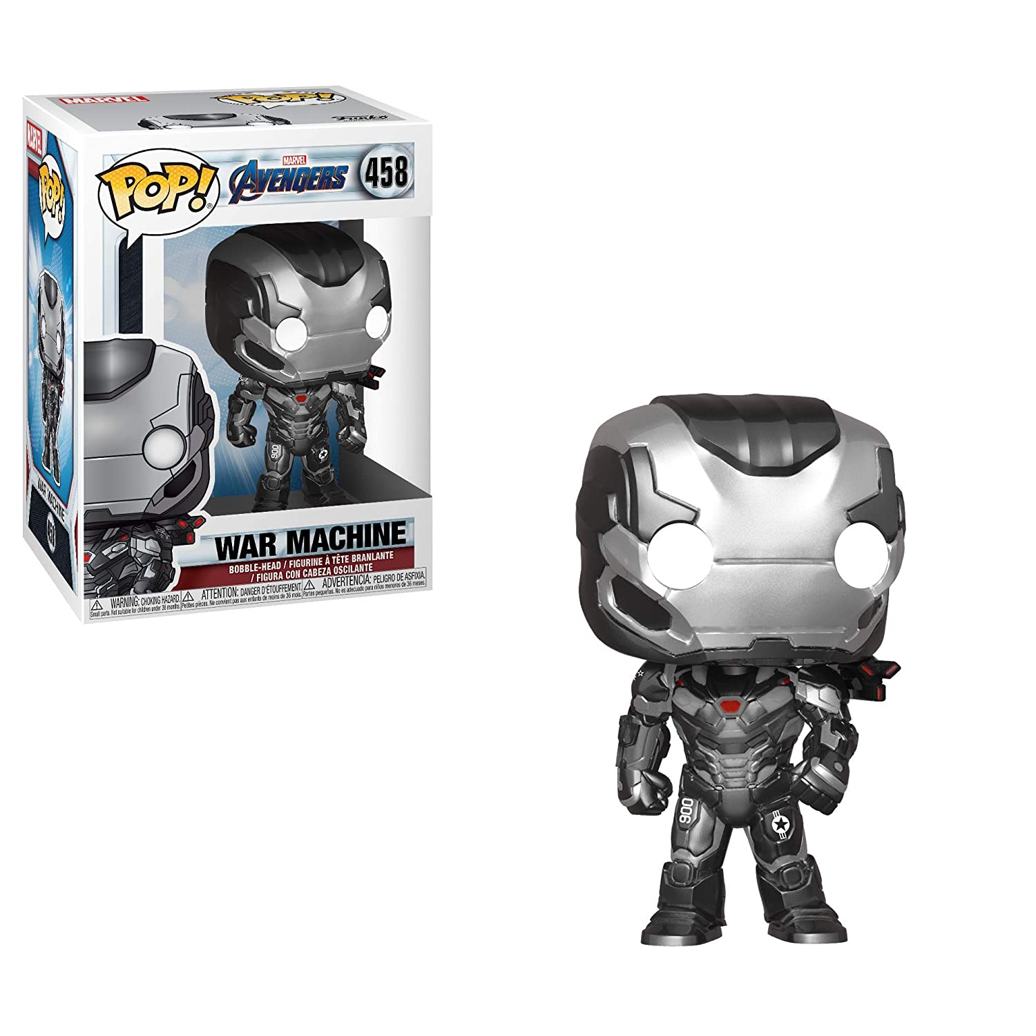 Funko Pop Marvel Avengers Endgame - War Machine Vinyl Figure