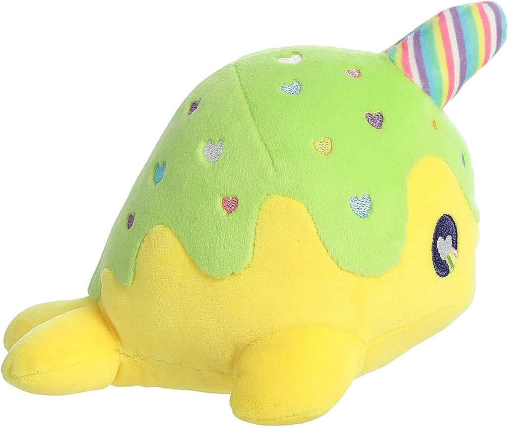 Aurora - Tasty Peach - 7" Neon Lollipop Nomwhal Plush