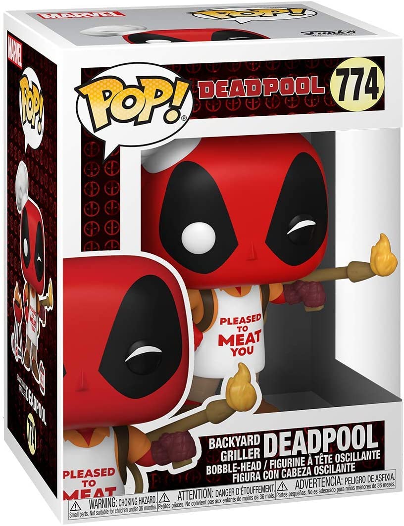 Funko Pop! Marvel: Deadpool 30th - Backyard Griller Deadpool Vinyl Figure