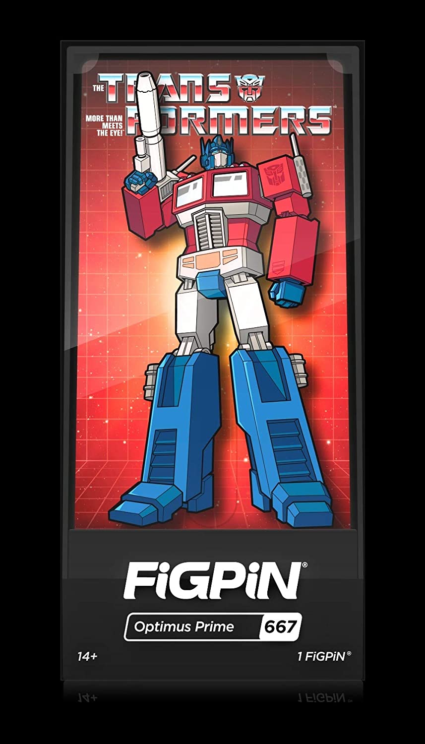 FiGPiN Transformers : Optimus Prime #667 Enamel Pin