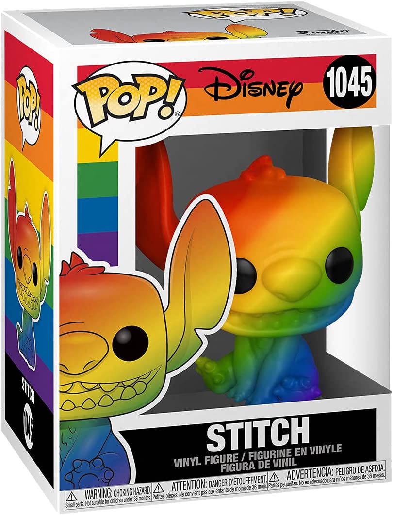 Funko Pop! Disney Lilo & Stitch Pride Stitch Rainbow Vinyl Figure
