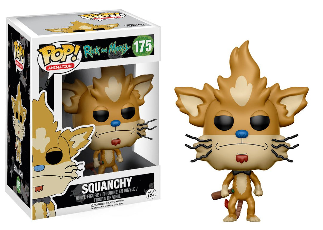 Funko Pop Animation Rick And Morty Squanchy Action Figure