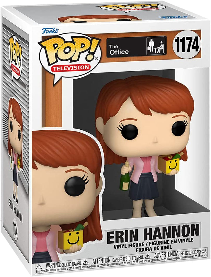 Funko Pop! TV The Office - Erin with Happy Box & Champagne Vinyl Figure