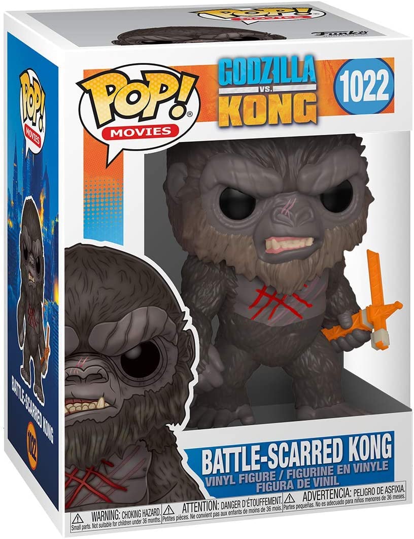 Funko Pop! Movies Godzilla Vs Kong - Battle Worn Kong Vinyl Figure