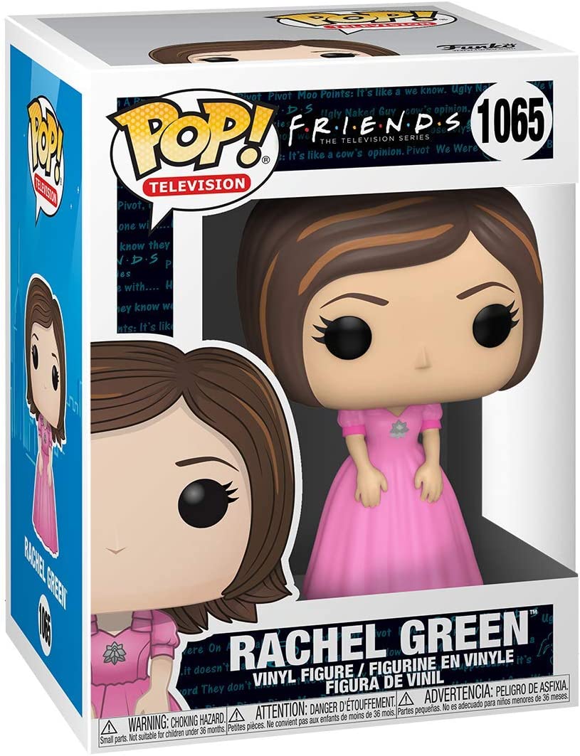 Funko Pop! TV: Friends- Rachel in Pink Dress Vinyl Figure