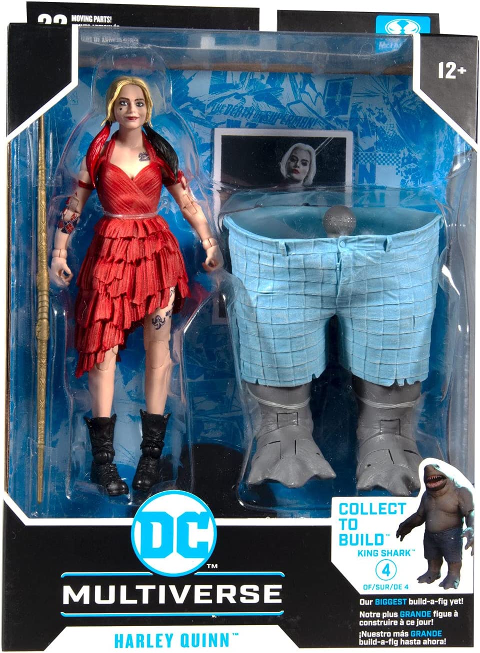 McFarlane Toys DC Multiverse Harley Quinn The Suicide Squad 7" Action Figure