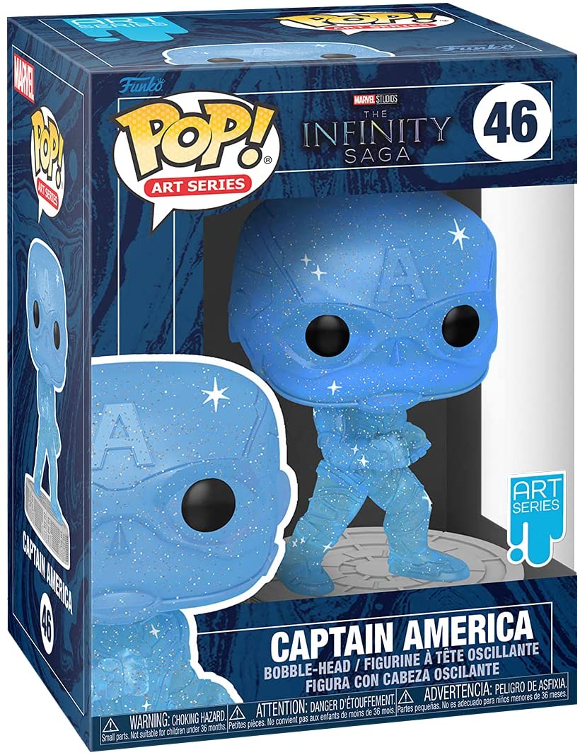 Funko Pop! Artist Series: Marvel Infinity Saga - Captain America Vinyl Figure