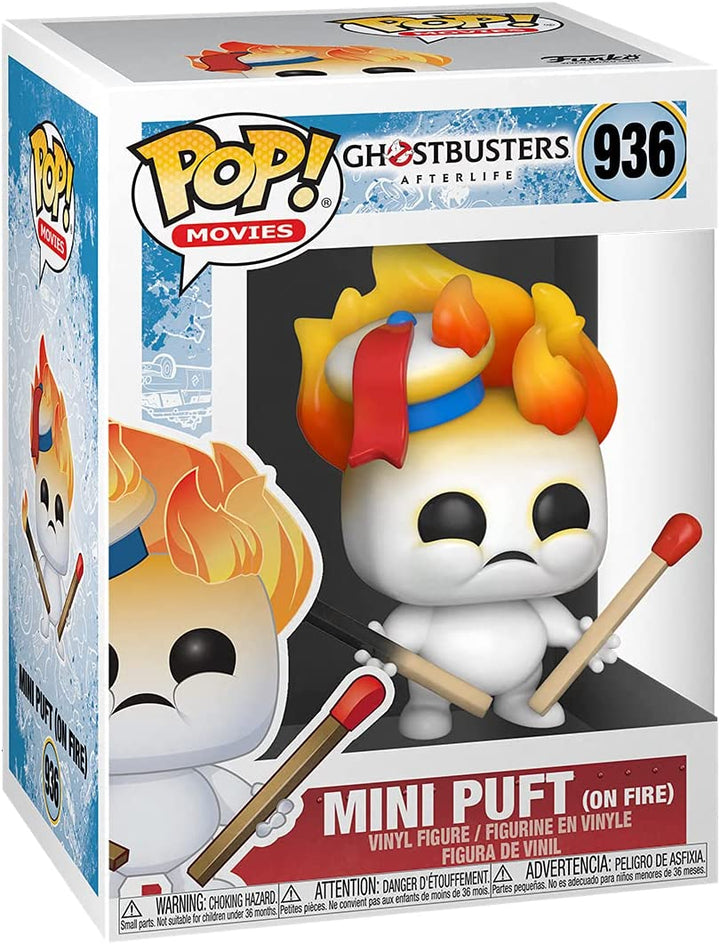 Funko Pop! Movies Ghostbusters Afterlife - Mini Puft on Fire Vinyl Figure