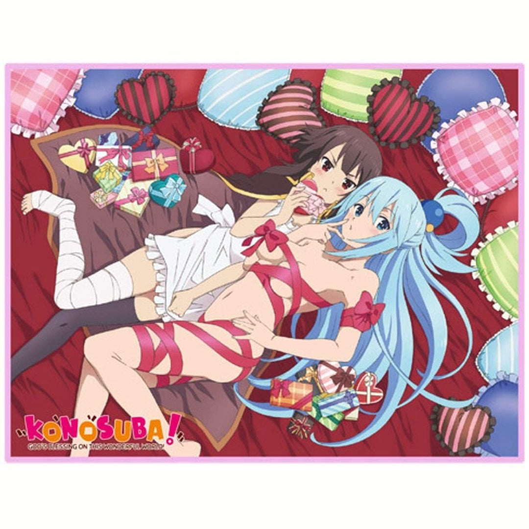Konosuba- Aqua & Megumin Anime Sublimation Throw Blanket