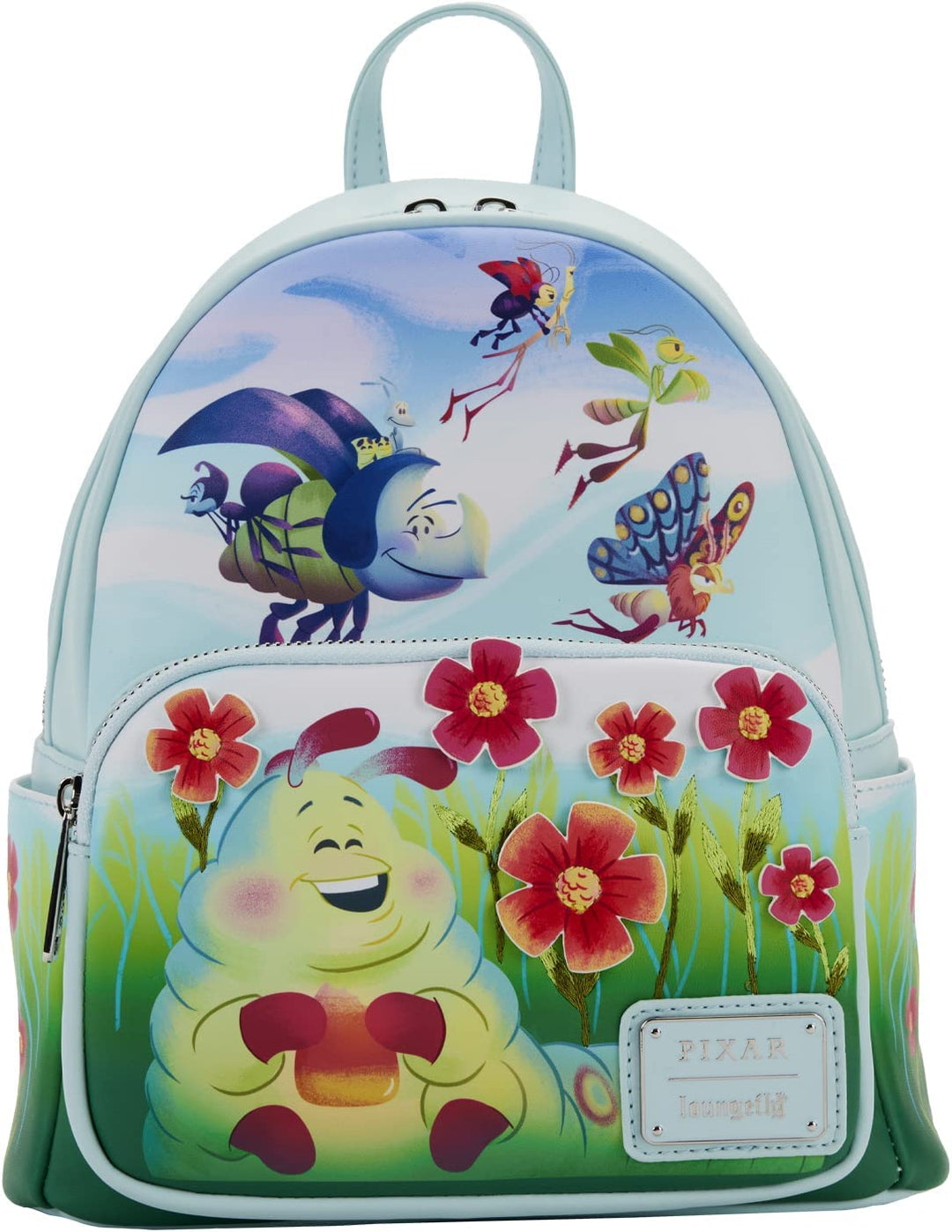 Loungefly Disney Pixar A Bugs Life Earth Day Backpack Shoulder Bag Purse
