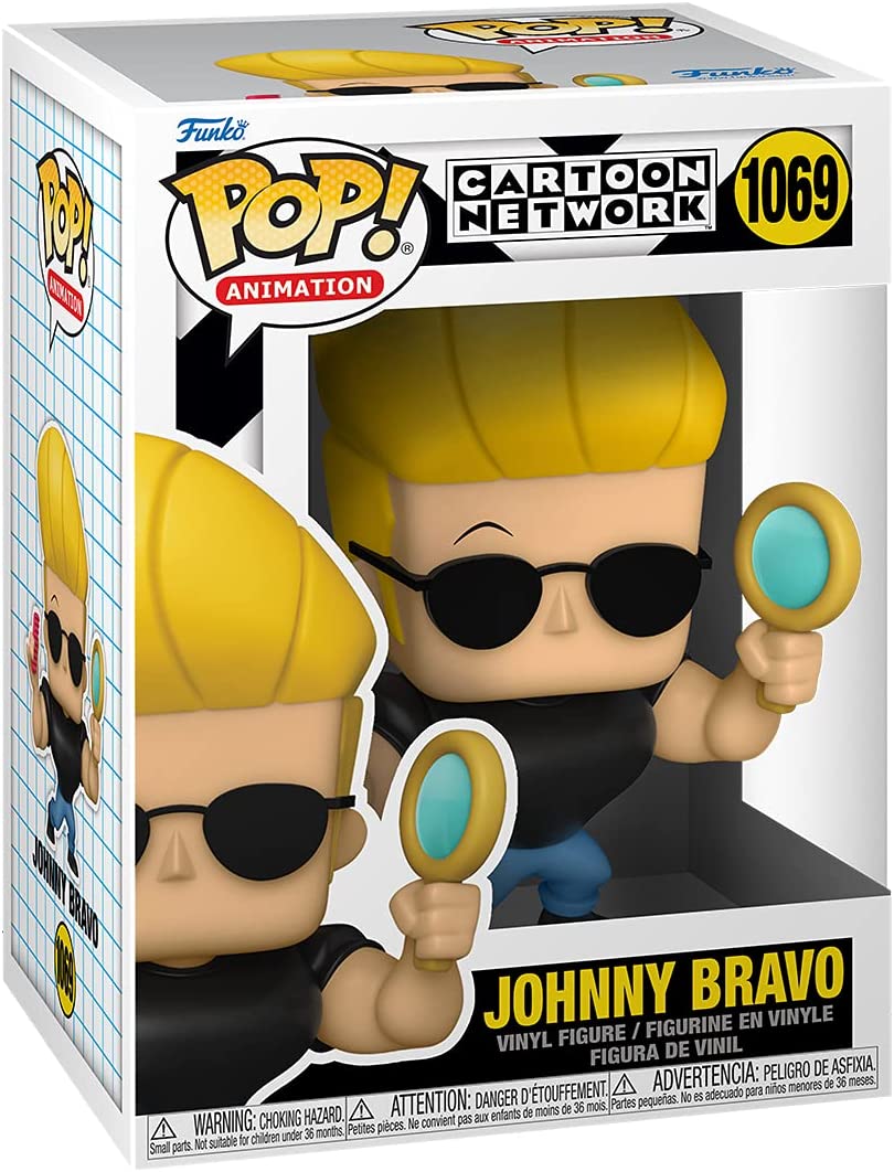 Funko Pop! Animation: Johnny Bravo - Johnny with Mirror & Comb Vinyl Figure