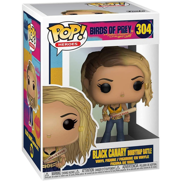 Funko Pop Heroes: Birds of Prey - Black Canary Boobytrap Battle Vinyl Figure