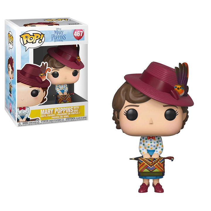 Funko Pop Disney Mary Poppins Returns - Mary with Bag Vinyl Figure