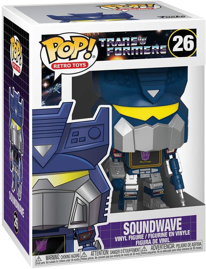 Funko POP Retro Toys: Transformers - Soundwave Vinyl Figure