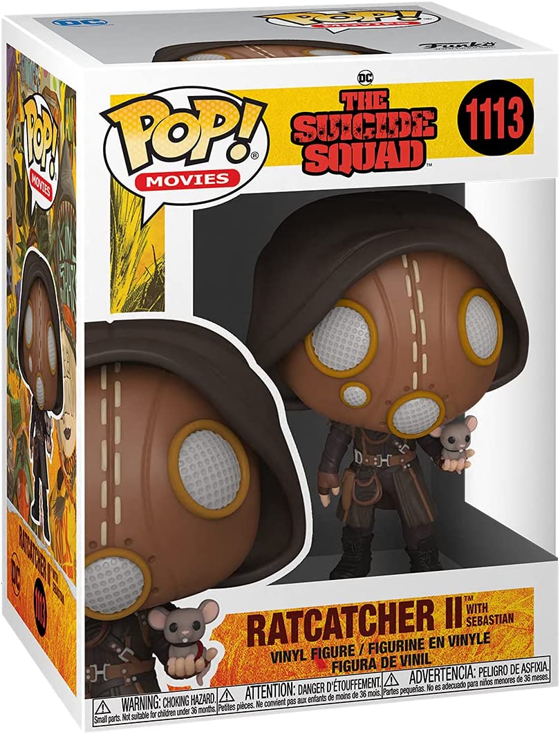 Funko Pop! Movies: The Suicide Squad - Ratcatcher II w/Sebastian Vinyl Figure