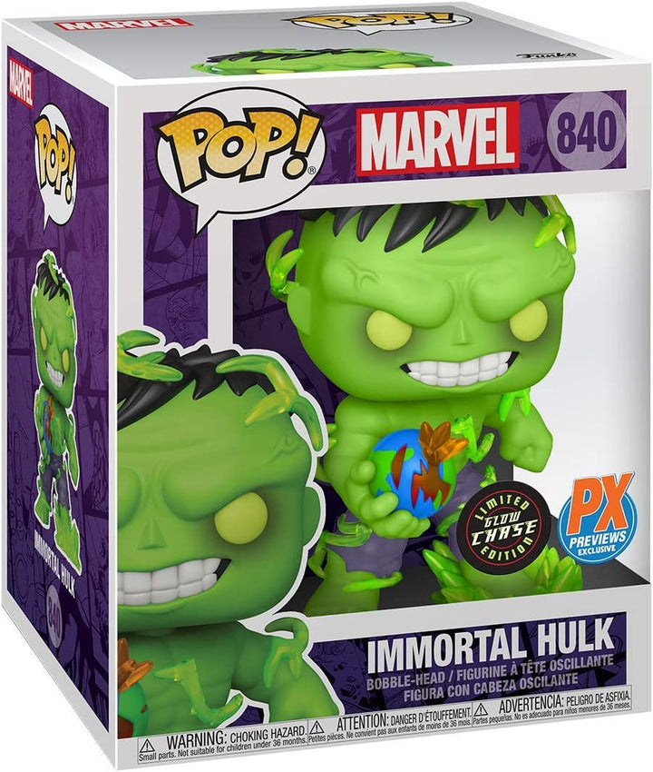 Funko Pop! Marvel Super Heroes: The Immortal Hulk 6" GITD Chase Vinyl Figure