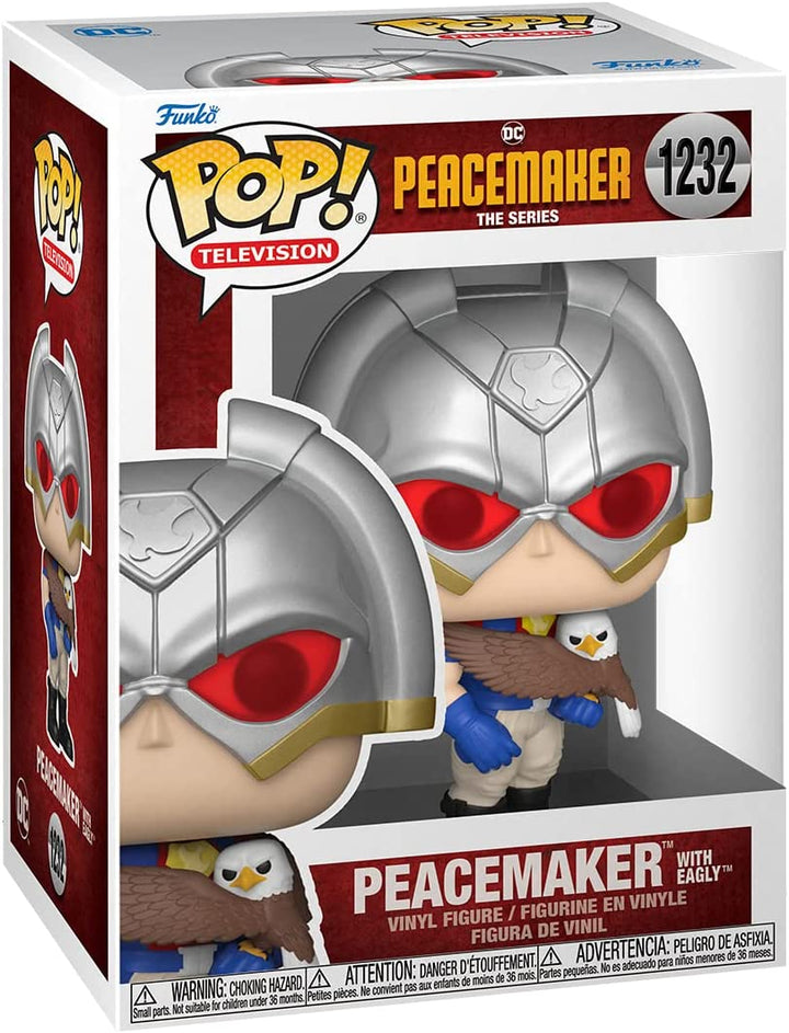 Funko Pop! TV: Peacemaker - Peacemaker with Eagly Vinyl Figure