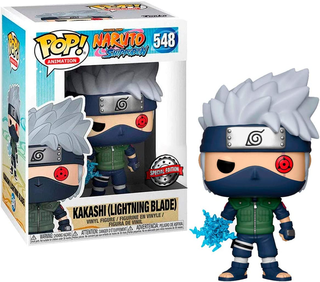 Funko Pop! Naruto Shippuden: Kakashi with Lightning Blade Exclusive Vinyl Figure